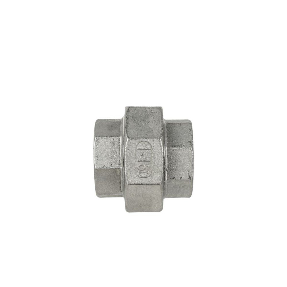 150lb BSP hex union stainless steel coupling adaptor