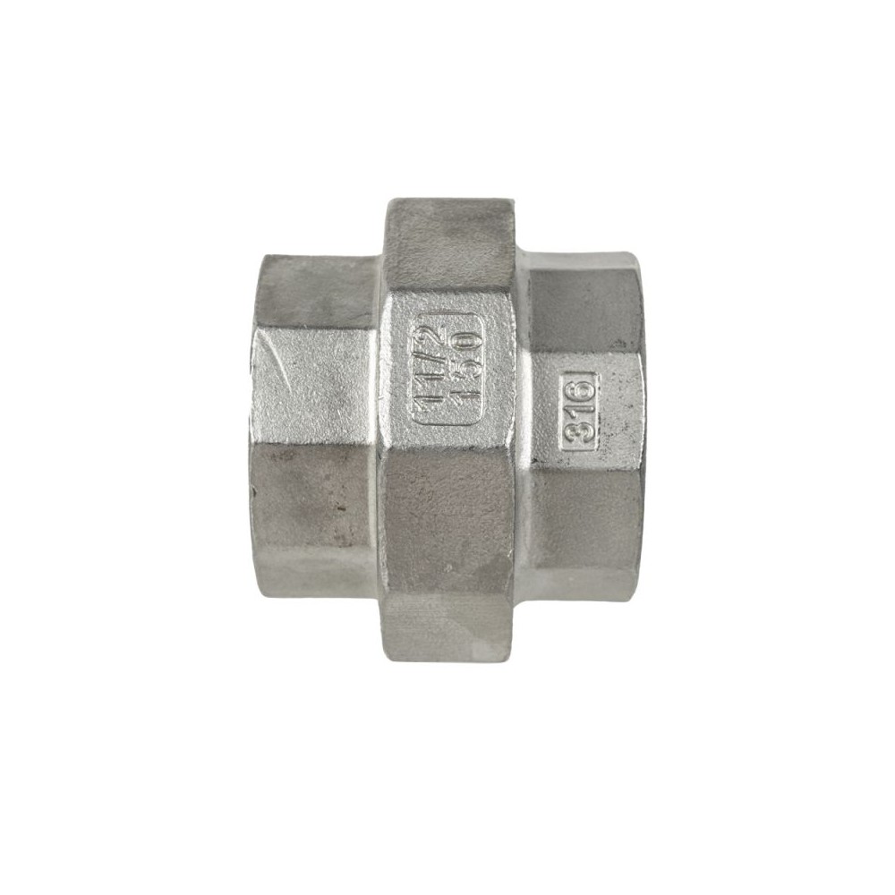 150lb BSP hex union stainless steel coupling adaptor