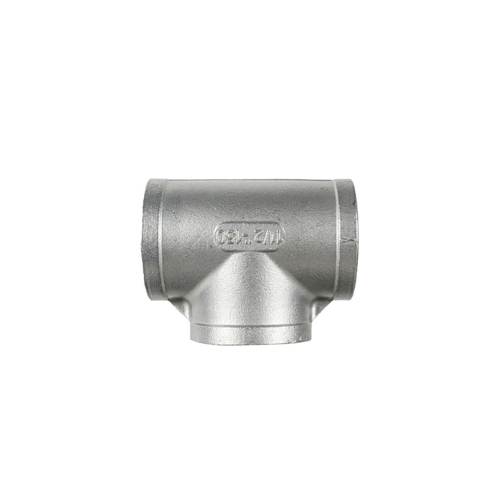 Stainless steel 150lb BSP tee coupling washdown fitting