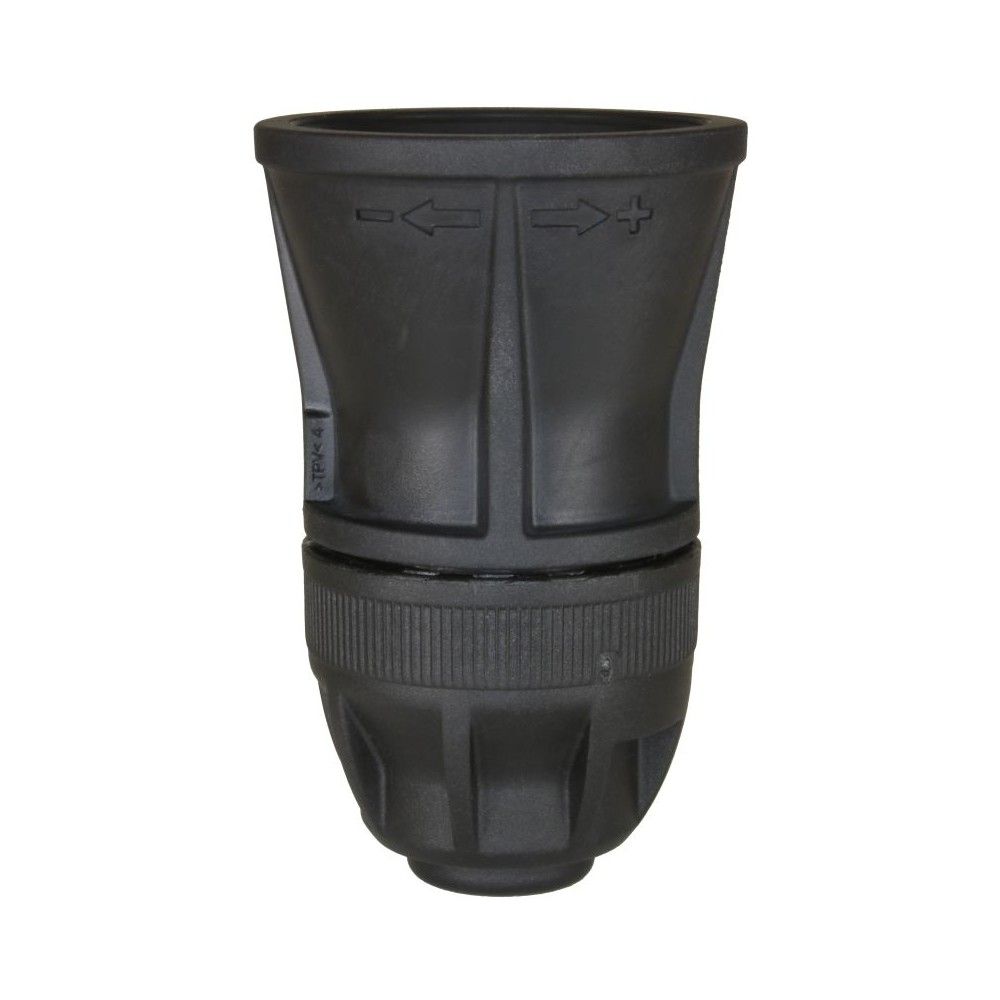 Adjustable nozzle holder for professional washdown cleaning