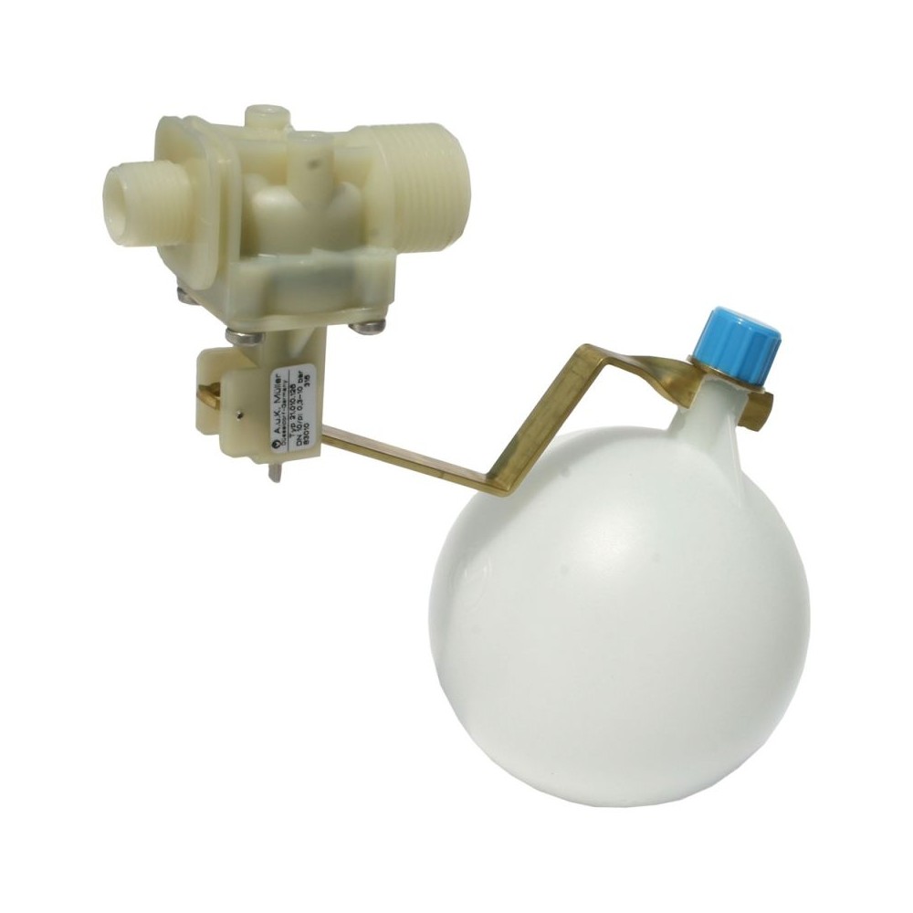 Ak vertical float valve with ball float for washdown tanks