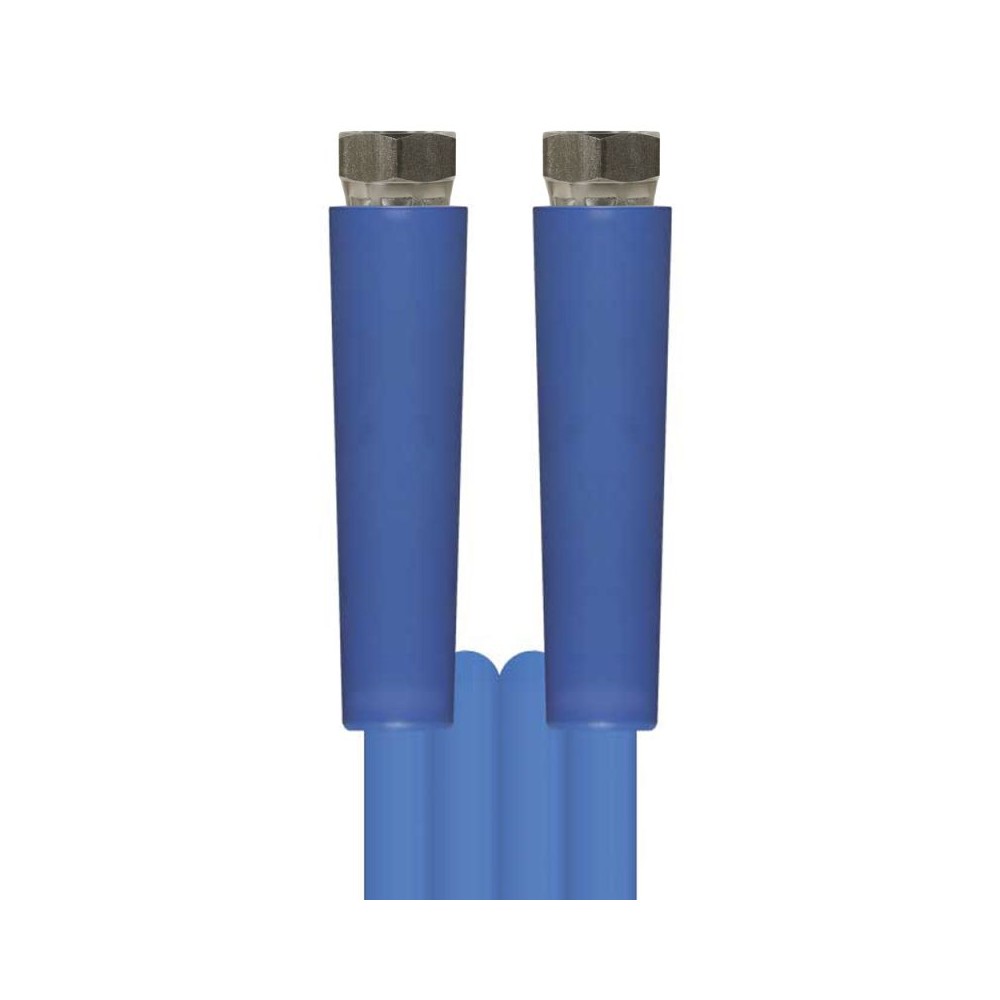 Blue 10 metre bar pureclean365 hose with 1/2" female ends