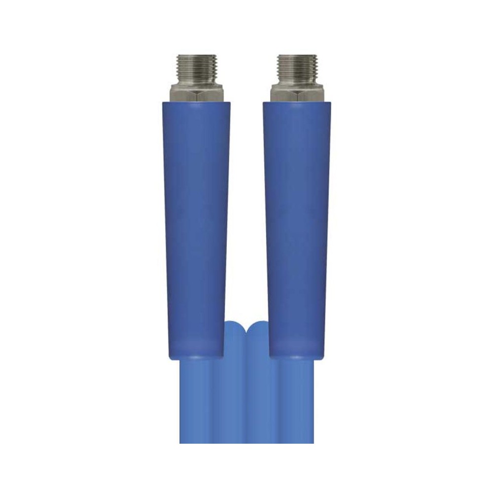 Blue 25 metre bar Pureclean365 hose with 1/2" male ends