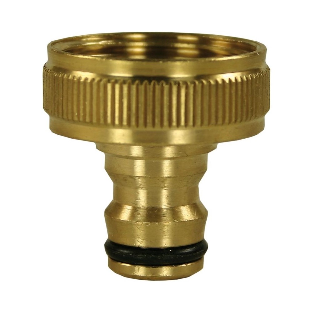 Coupling plug brass universal 3/4" female fitting