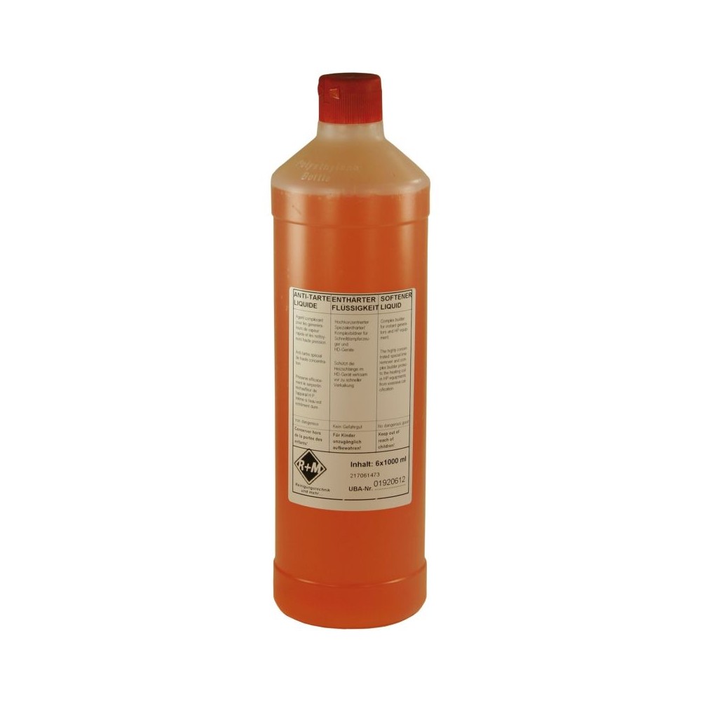 Descaling fluid box of 6 x 1L bottles for professional washdown equipment