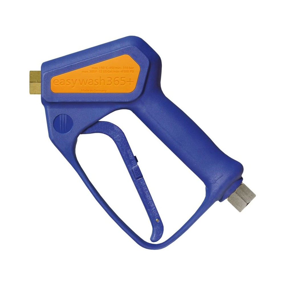 Easywash365 wash gun with freeze stop valve and swivel inlet