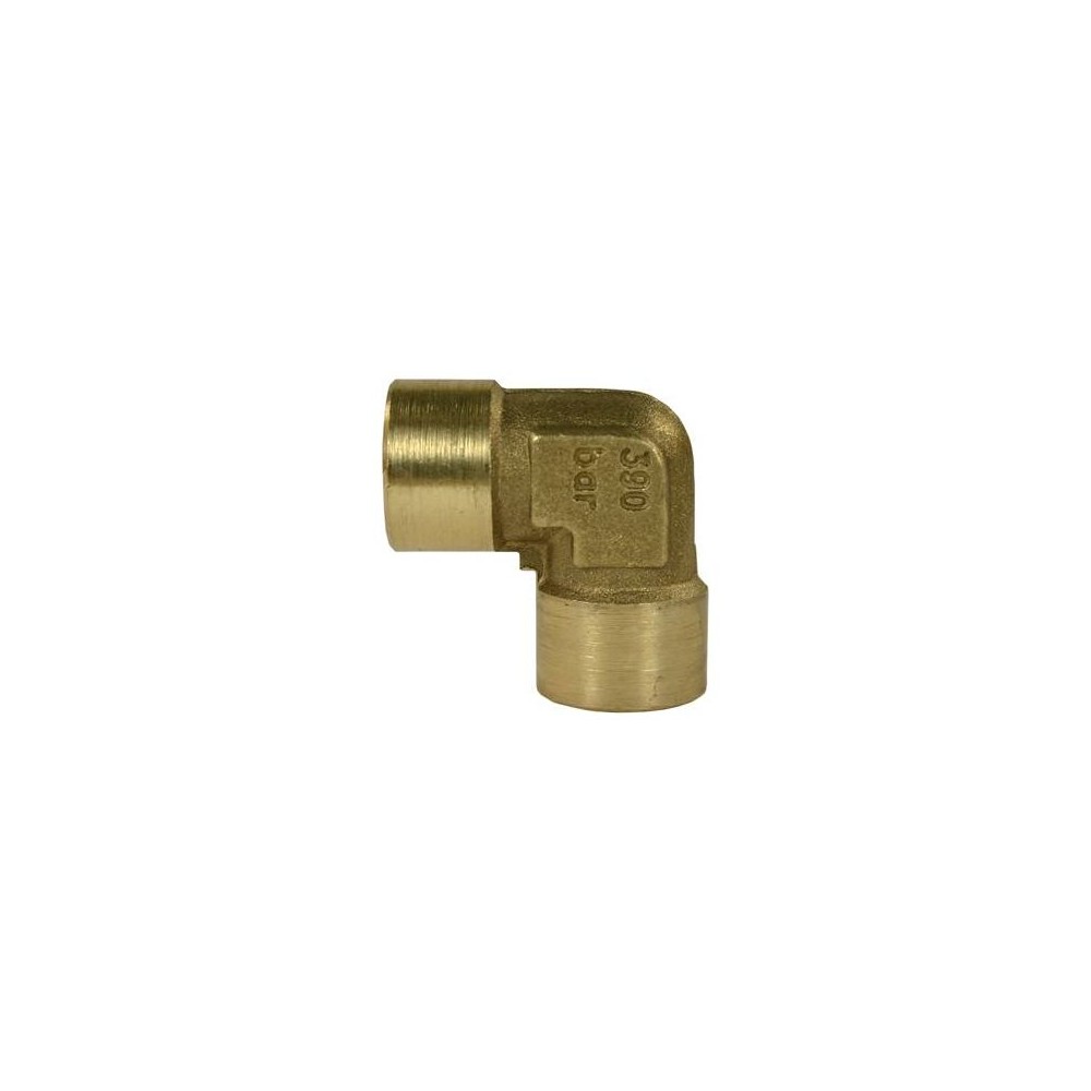 Elbow brass 3/8" female washdown fitting