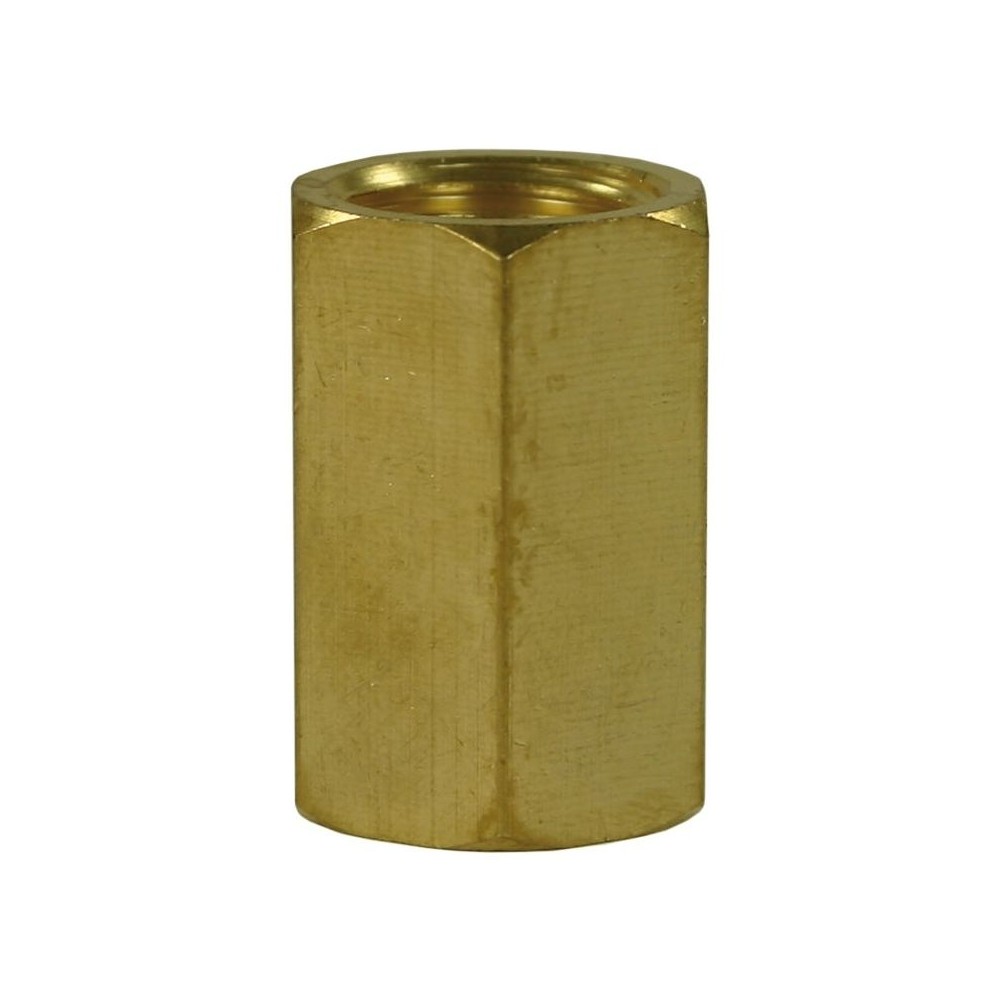 Female to female brass socket adaptor 3/8" fitting