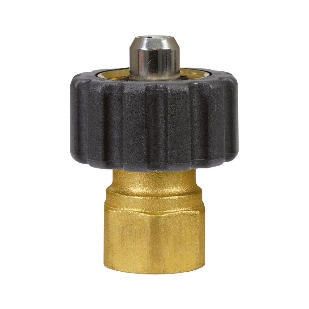 Female to female quick screw coupling adaptor ST241 1/2"F to 3/8"F