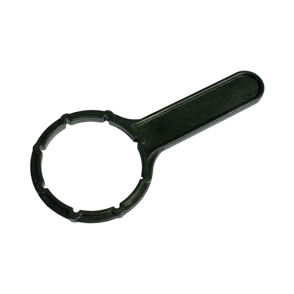 Plastic-headed filter housing tool for washdown systems