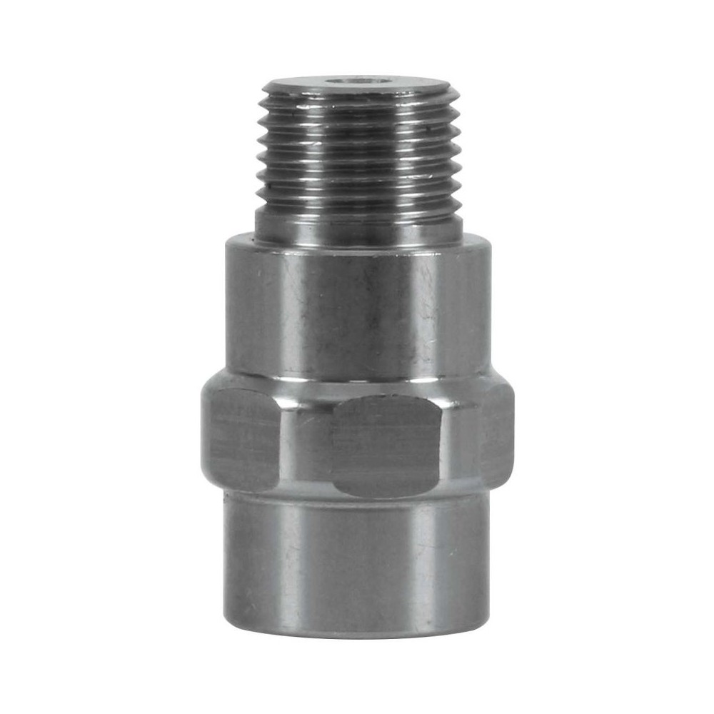 Stainless steel flow restrictor body 1/2" male to female fitting