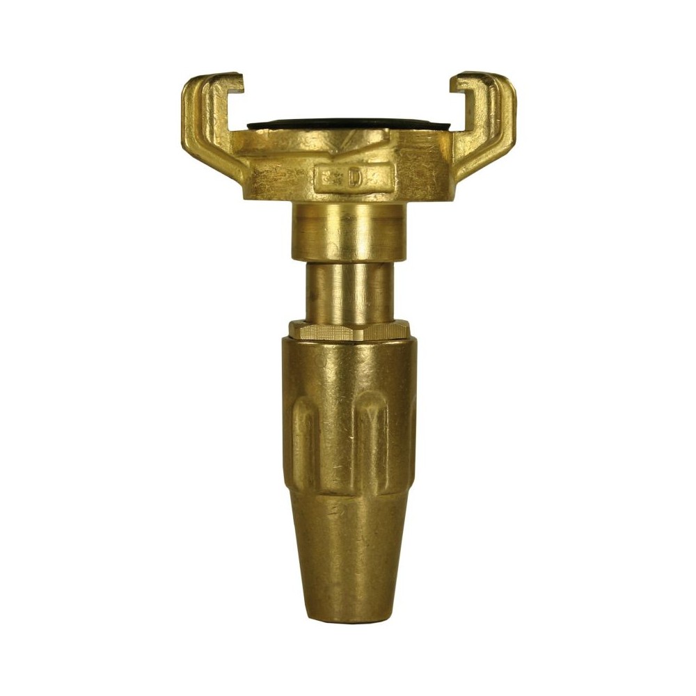 Geka bayonet coupling with spray nozzle for washdown