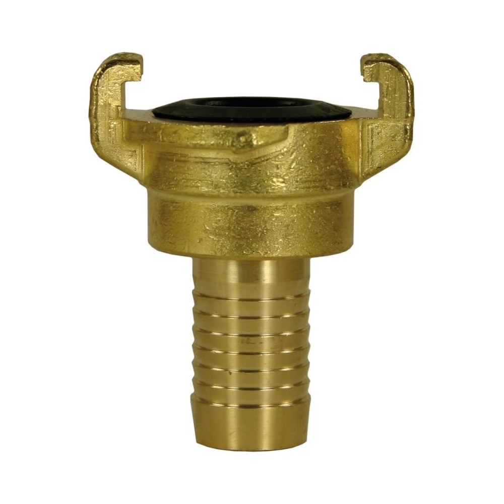 Geka bayonet swivel coupling with 19mm brass hose tail