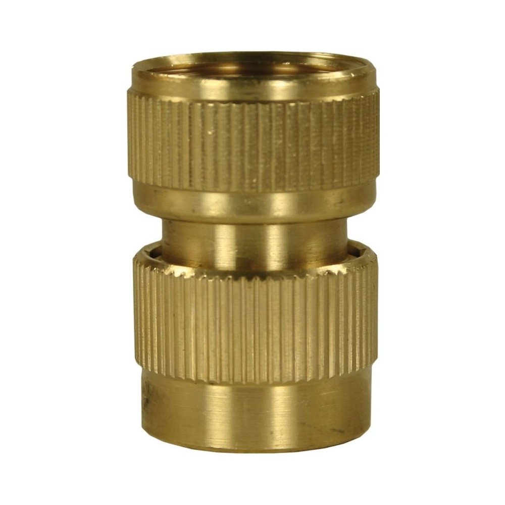 Hose coupling brass universal with 3/4 inch female thread