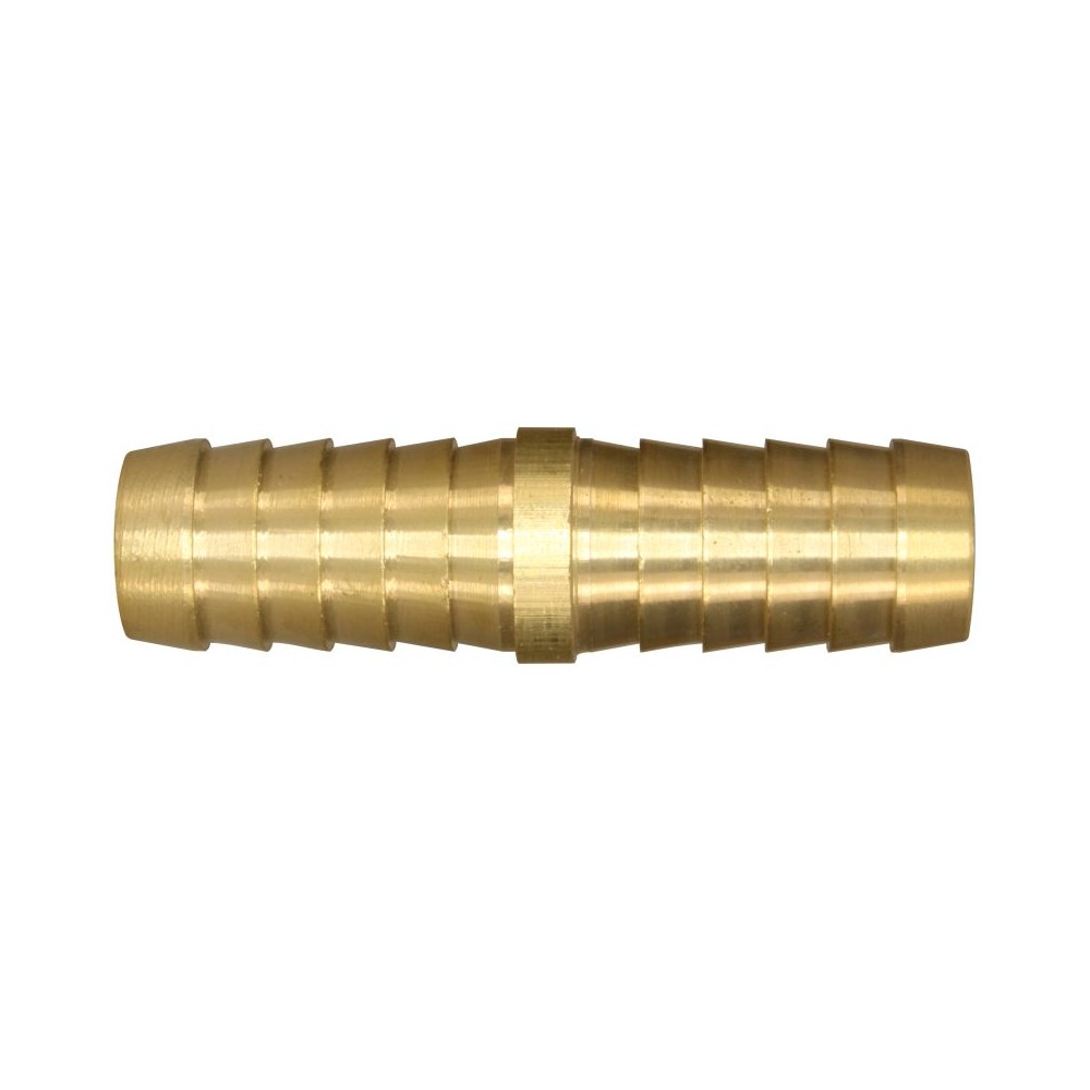 Hose joiner brass 12mm x 12mm fitting