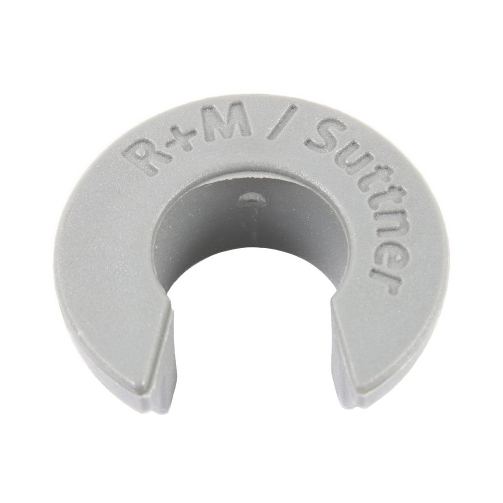 Grey 1/4" lance clip for washdown lances