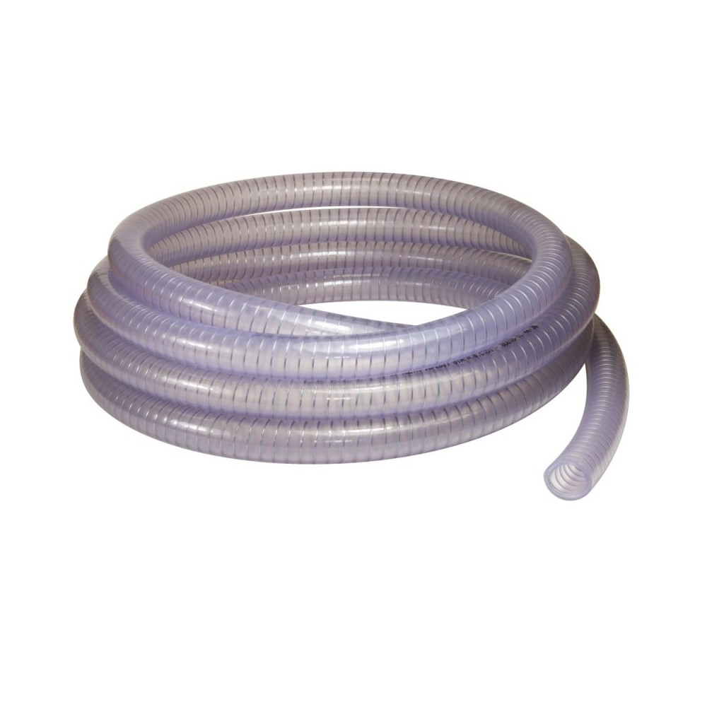 Metallic spiral line low pressure 13mm washdown hose