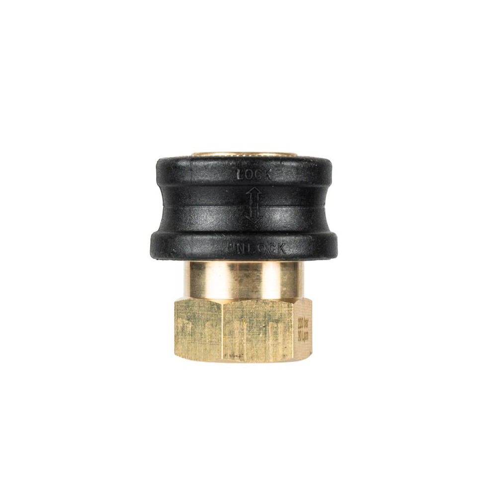 Mini quick release coupling 1/4" female washdown fitting