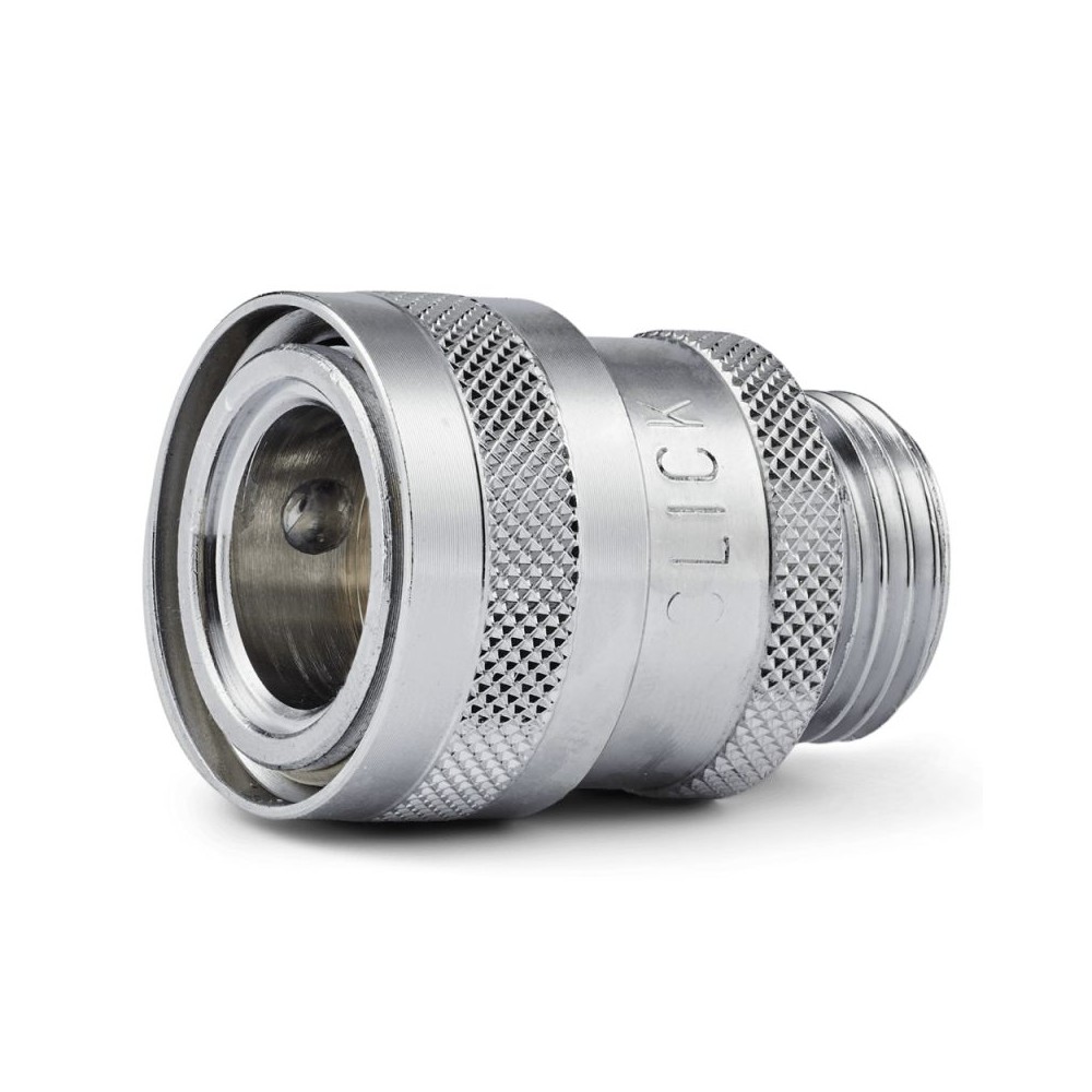 NiTo click coupling 1/2 inch male washdown fitting