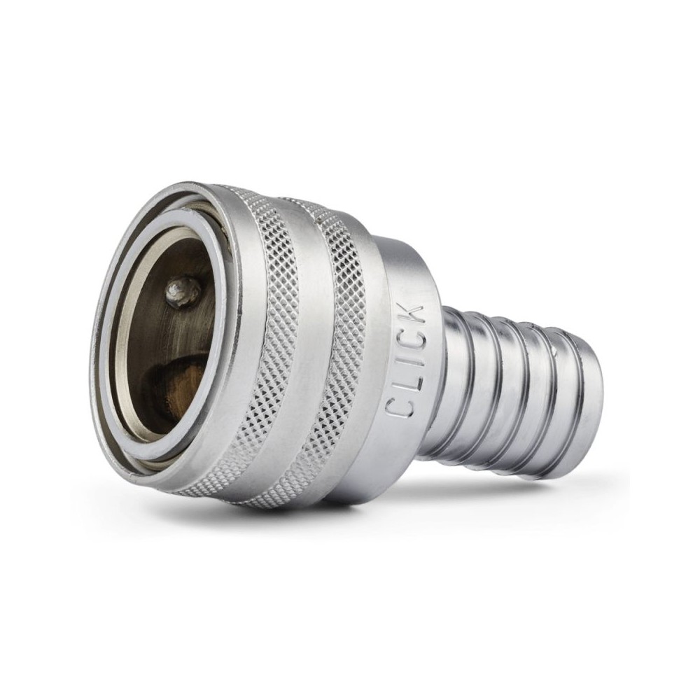 NiTo click coupling hose 3/4" x 3/4" hose tail fitting