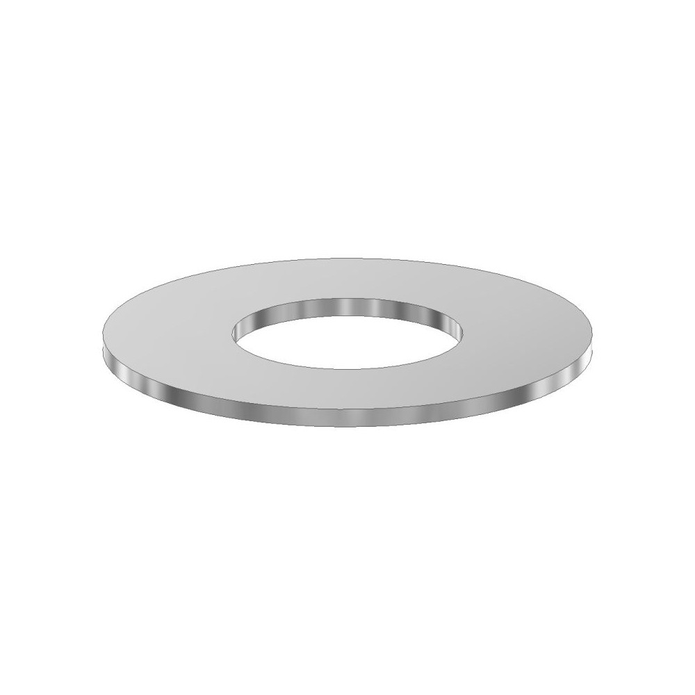 Pack of aluminum washers 11mm for 1/4" threads