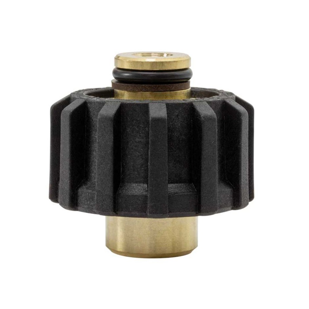Quick screw coupling m22f-1/4"F long nose fitting