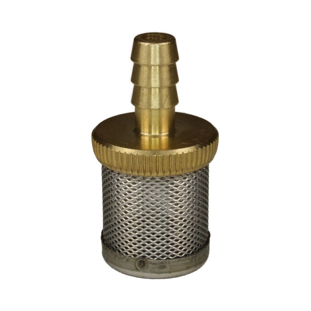 Screen chemical filter stainless 6mm inline unit
