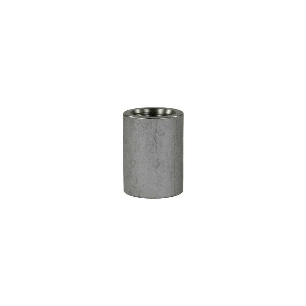 Stainless steel socket round 1/4" female coupling