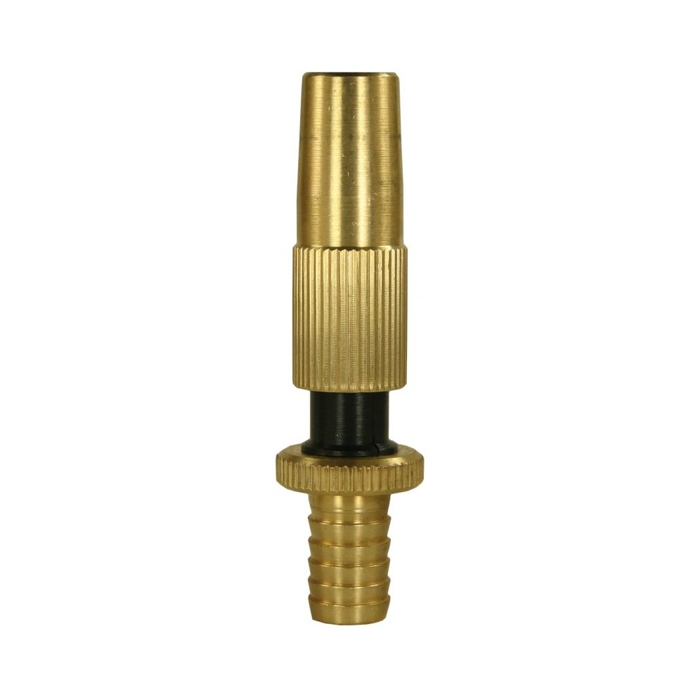 Brass spray nozzle adjustable nozzle with 1/2" hose tail