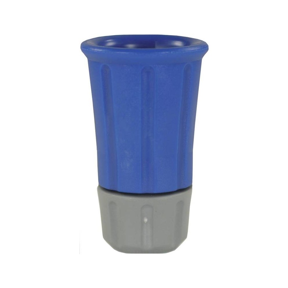 ST005 part nozzle protector in blue with 1/4" connection