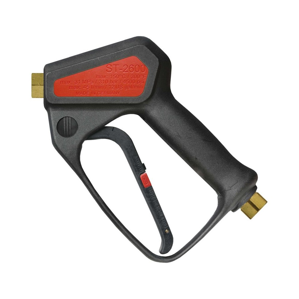 ST2600 washgun in black with 3/8" and 1/4" connections