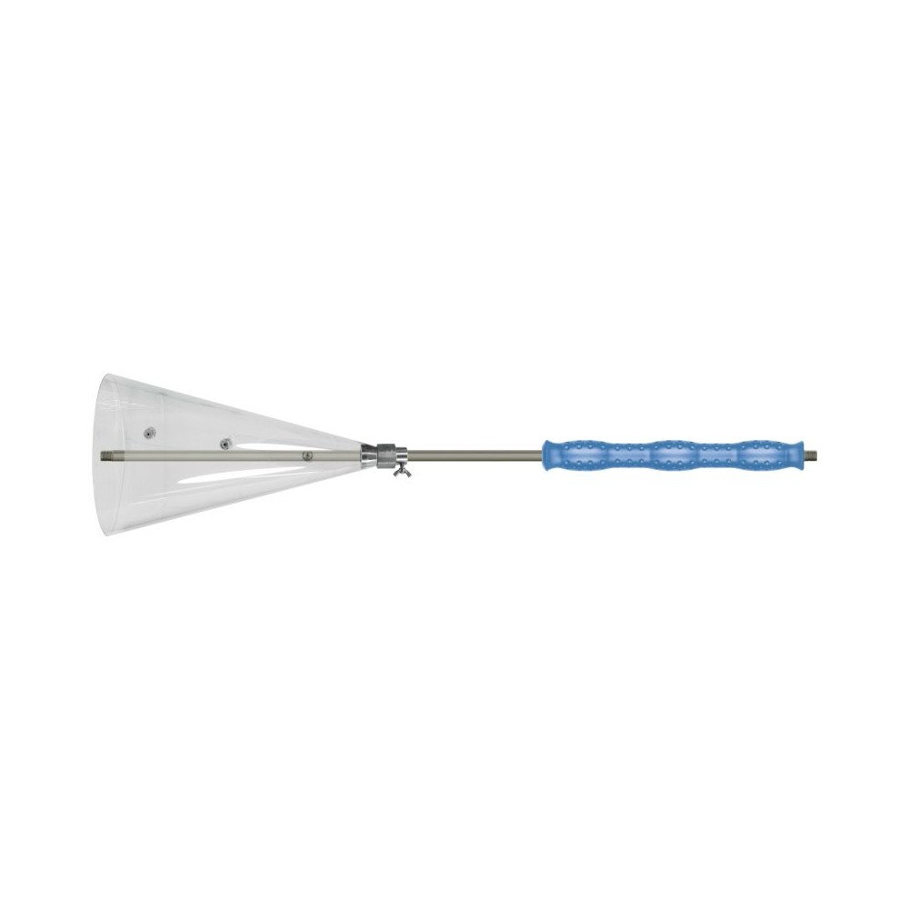 ST29 lance with insulation 900mm blue with splashguard