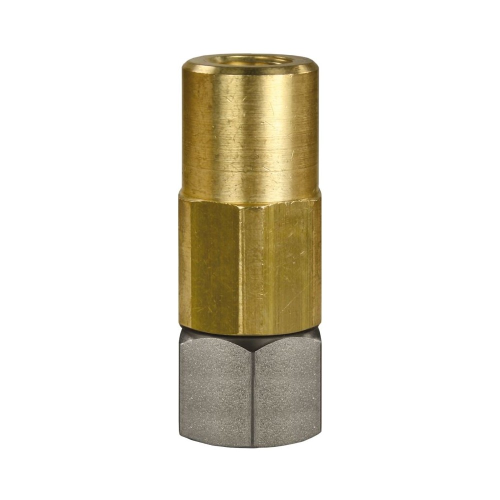ST301 swivel stainless steel connector 3/8"F x 1/4"F