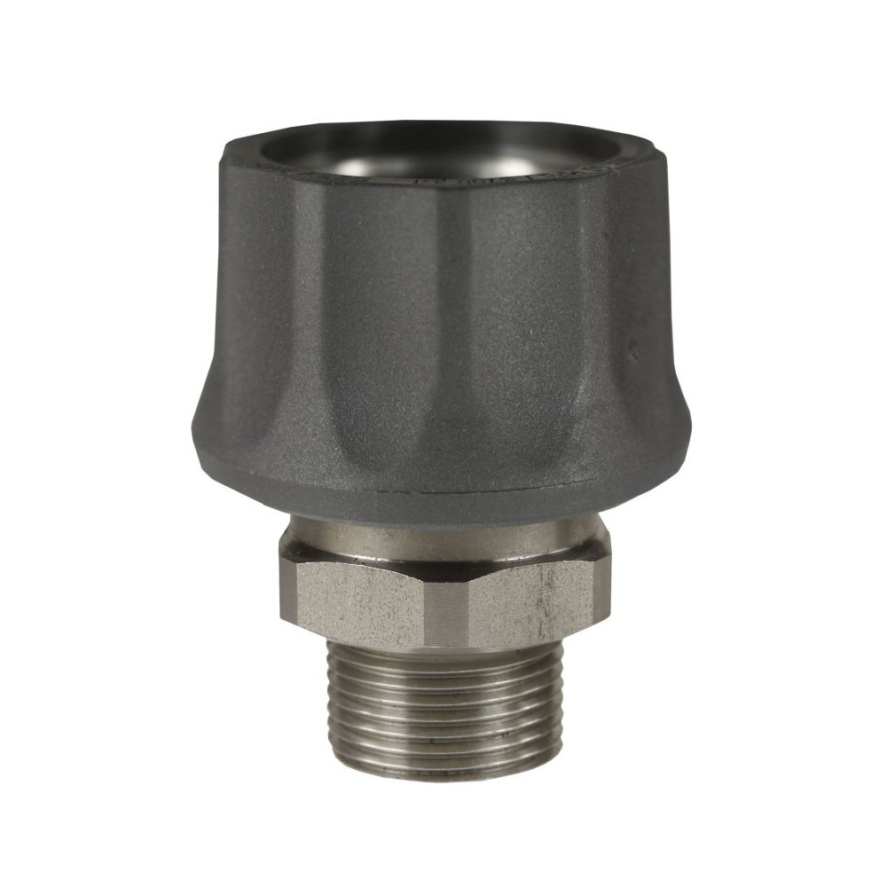 ST3100 Quick Coupling M22 stainless steel washdown connector