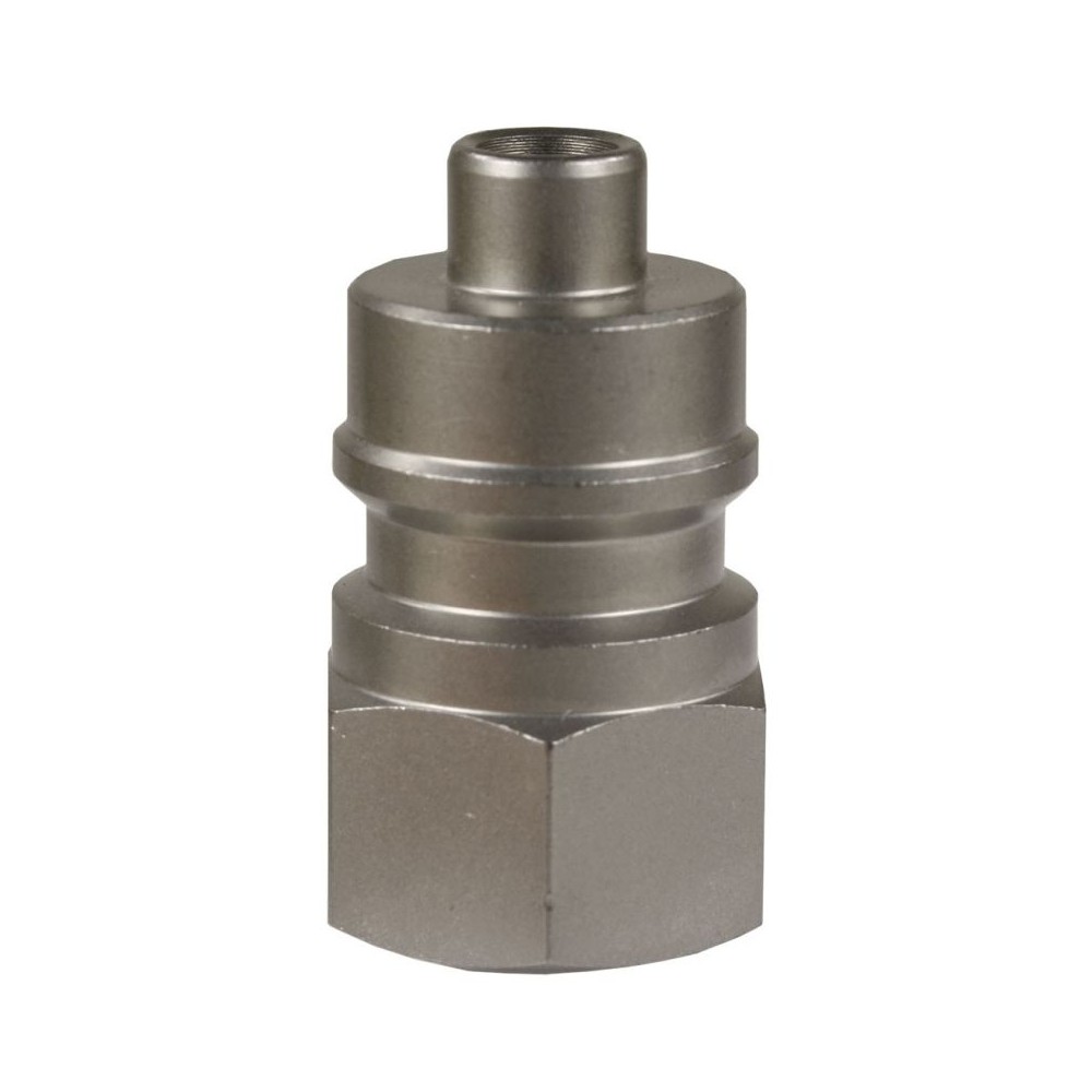 Stainless steel st45 quick coupling plug with 1/4" female thread