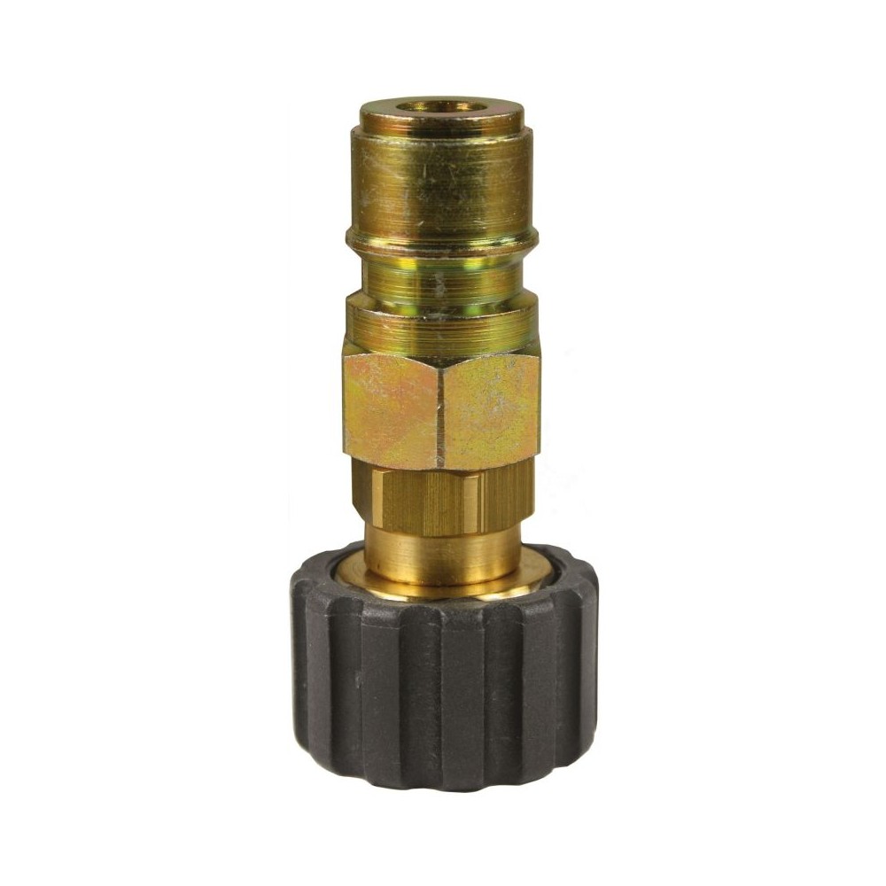ST45 quick coupling plug with M22 female thread