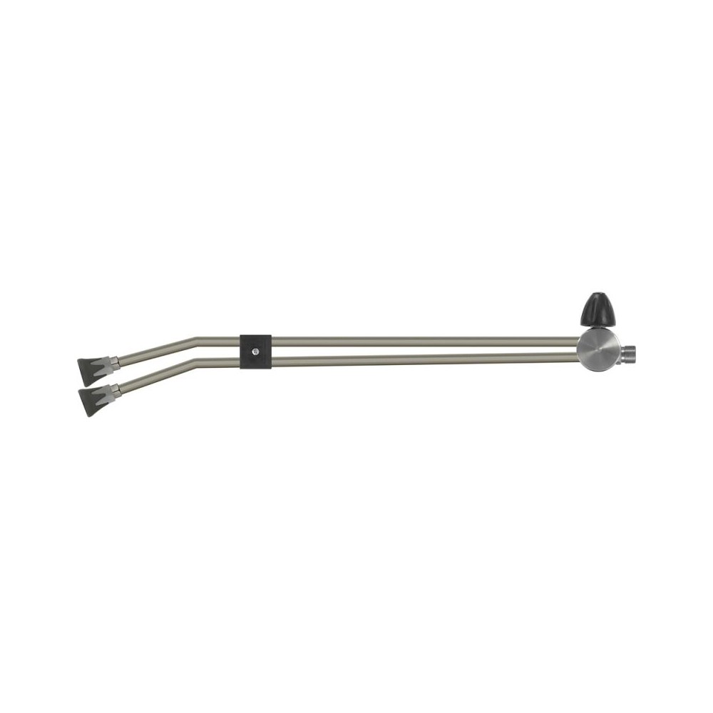 ST53 twin lance M22M 600mm stainless steel pressure-washer lance