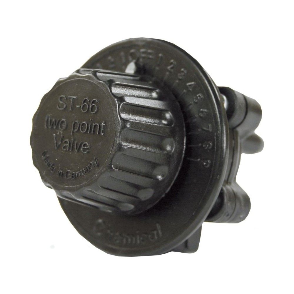 ST66 metering valve top black control component