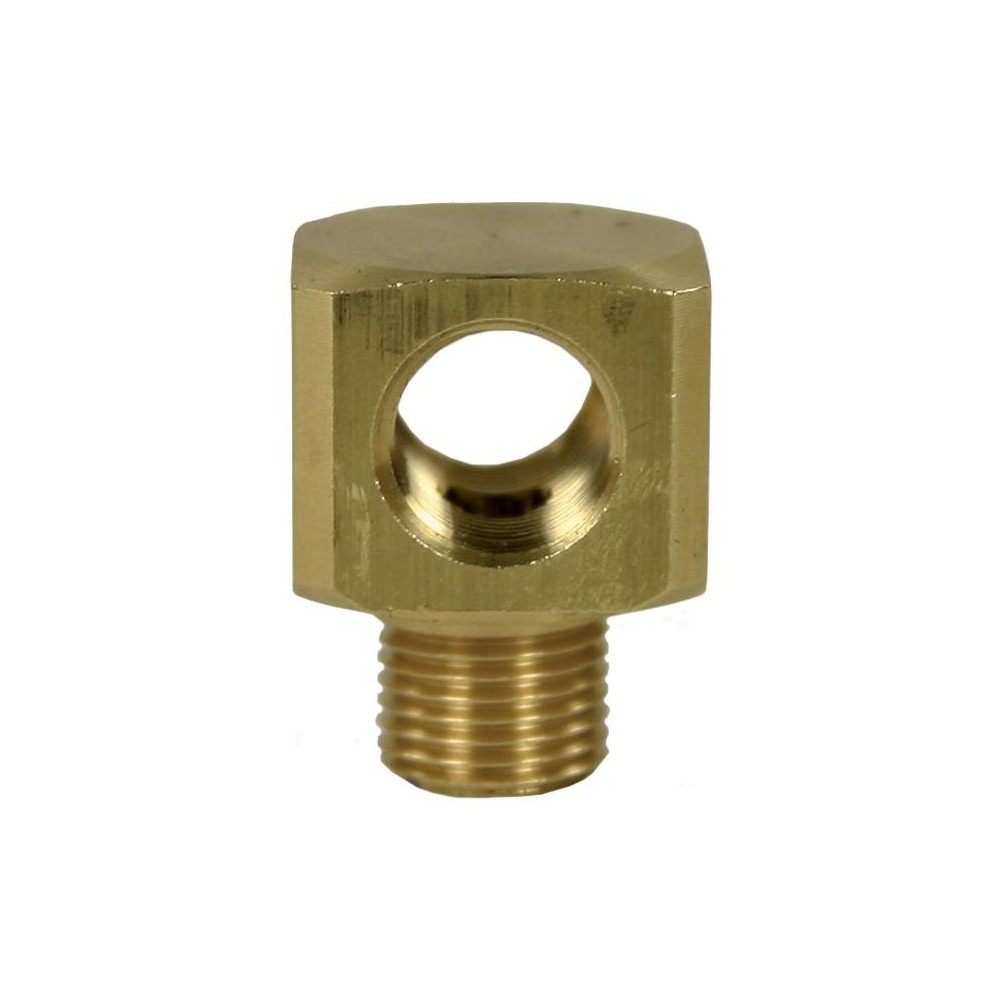 Brass connection block T-piece washdown fitting
