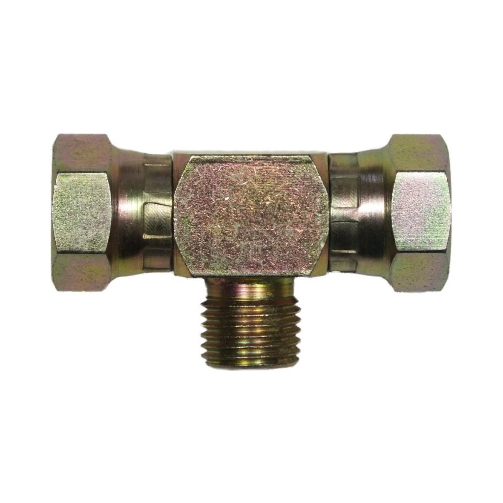 T-piece connection with 3/8" female and male threads