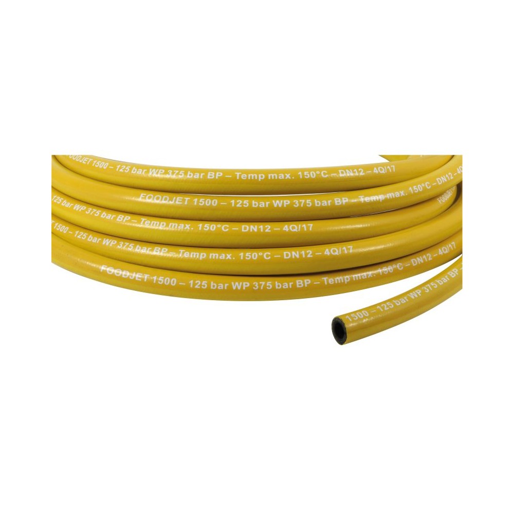 Yellow bar foodjet1500 hose dn12 smooth pressure hose