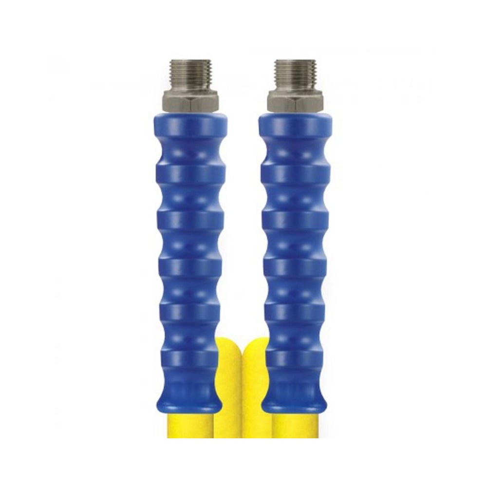 Yellow metre bar Foodjet1500 hose with 1/2" male ends