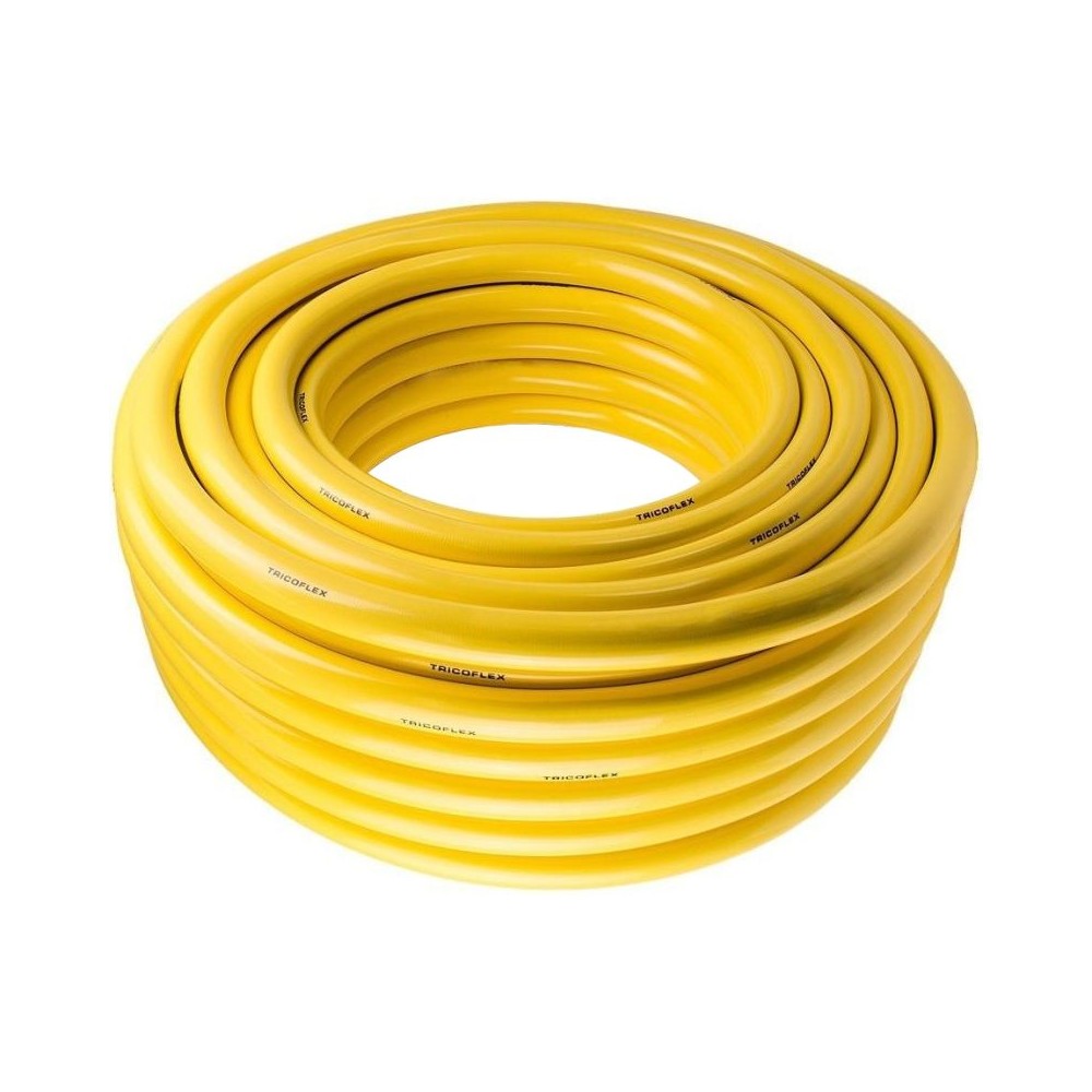 Yellow tricoflex low pressure hose 50M roll