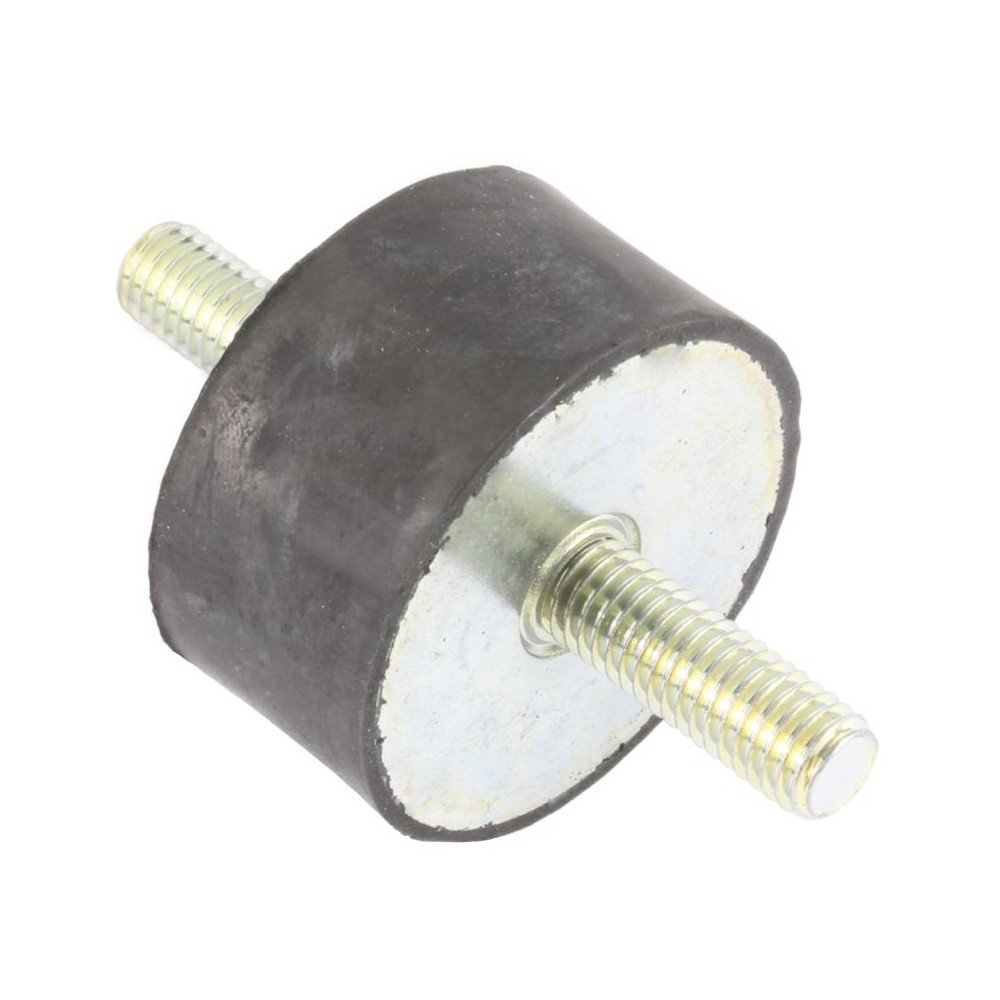 anti vibration mount 40x20mm M8 male threaded rubber isolator