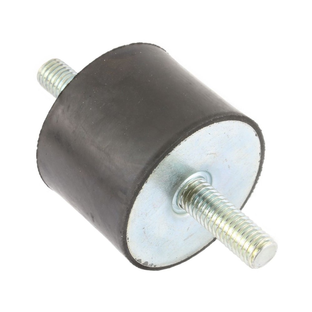 Anti vibration mount 40x30mm with M10 male threads
