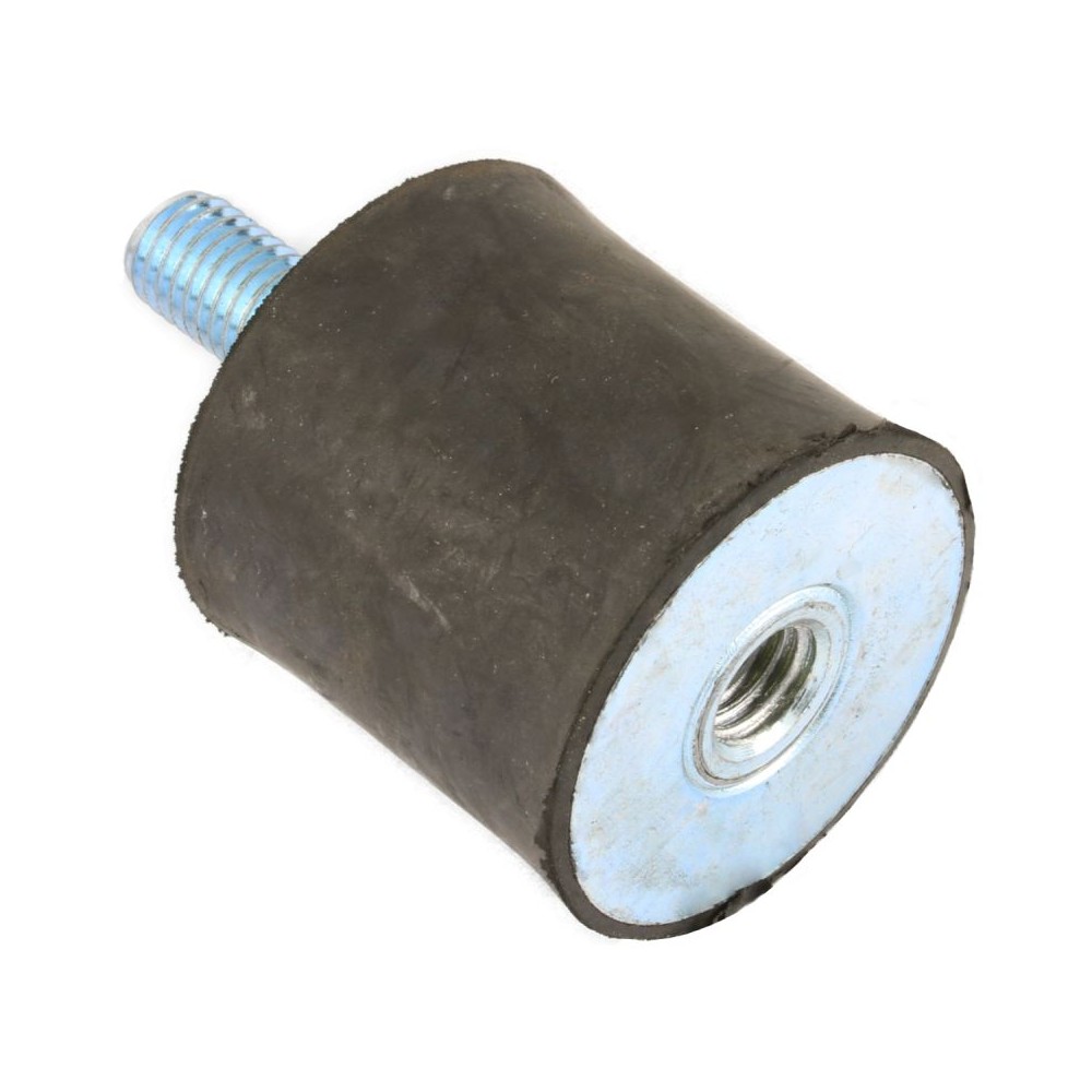Anti vibration mount 40x40mm with M10 threaded fixings
