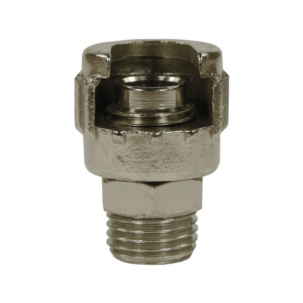 Bayonet adaptor for foamer washdown component