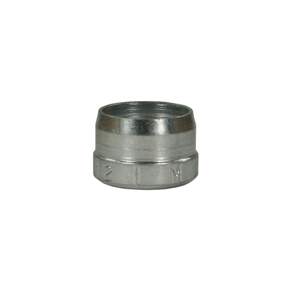 Bicone ring zinc plated steel 12mm component