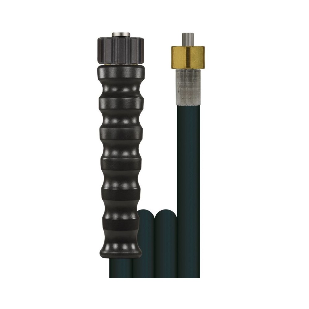 15 metre bar high pressure hose with M22F brass ends