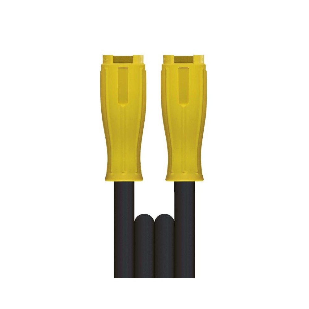 Black 30 metre bar lock hose with Tr22F ends